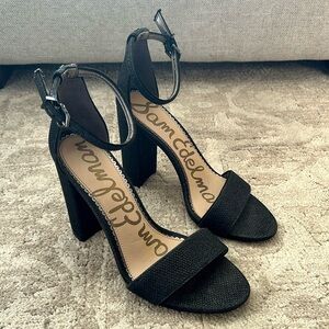 Sam Edelman Black Heels